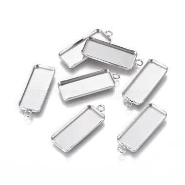Stainless Steel Color Rectangle Stainless Steel Pendants