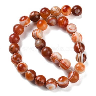 Natural Eye Agate Beads Strands(G-NH0019-F03-02)-3