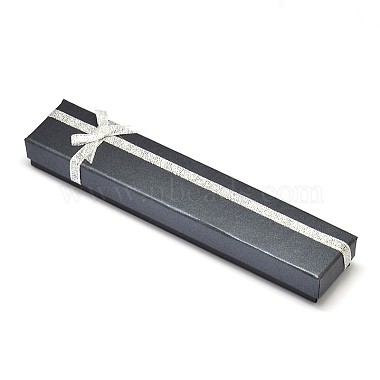 Black Rectangle Cardboard Bracelet Box