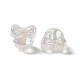 Placage uv perles acryliques irisées arc-en-ciel(PACR-M003-07E)-2