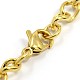 Fashionable 304 Stainless Steel Side Twisted Chain Bracelets(STAS-A028-B073G)-2