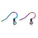 placage ionique (ip) 304 crochets de boucle d'oreille français en acier inoxydable(STAS-S119-016A)-2