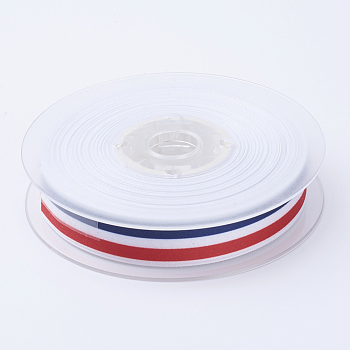 Grosgrain Polyester Ribbons for Gift Packings, Colorful, 1 inch(25mm)