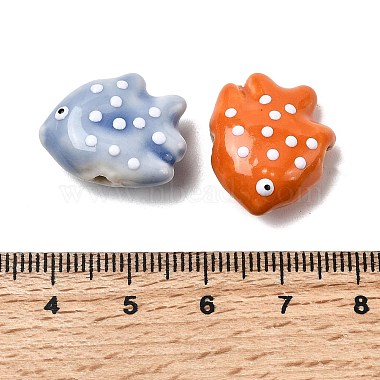 Handmade Porcelain Beads(PORC-K010-06)-3