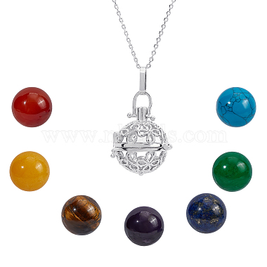 Mixed Color Gemstone Necklaces
