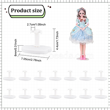 пластиковая подставка для кукол(AJEW-WH0332-40)-2