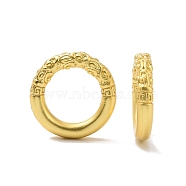 Rack Plating Alloy Linking Rings, Long-Lasting Plated, Lead Free & Cadmium Free, Round Ring, Matte Gold Color, 18x3.5mm, Inner Diameter: 11mm(PALLOY-F283-020B-MG)