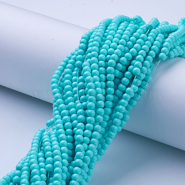 Glass Pearl Beads Strands(HY-4D-B60)-4