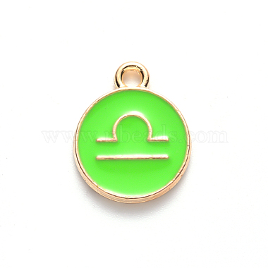 Alloy Enamel Pendants(ENAM-S124-01B-06K)-2