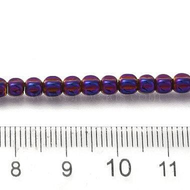 Electroplated Synthetic Non-magnetic Hematite Beads Strands(G-C154-A01-01F)-4