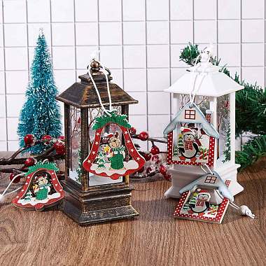 Christmas Wooden Ornaments Set(JX058A)-3