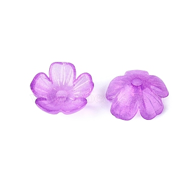 Transparent Plastic Bead Caps(KY-Q005-02A-06)-3