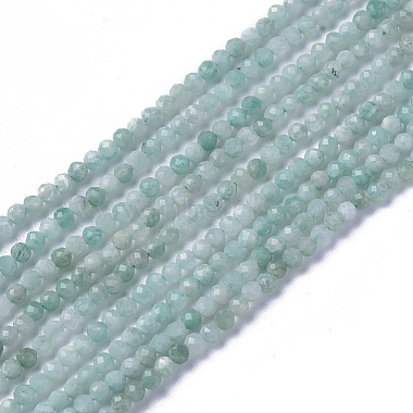 2mm Round Amazonite Beads