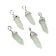 aventurine verte naturelle a pendentifs(G-K329-37P)-1