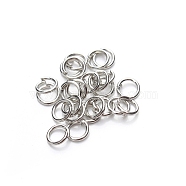 Metal Open Jump Rings, Platinum, 20x2mm(FS-WG47662-69)