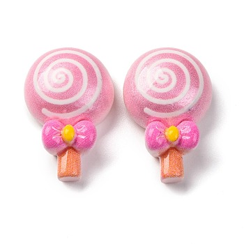 Resin Cabochons, Candy, 23.5x15.5x8.5mm