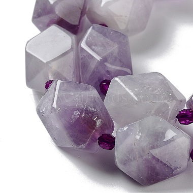 Natural Amethyst Beads Strands(G-C182-19-02)-4