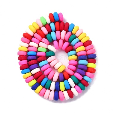 Handmade Polymer Clay Beads Strands(X-CLAY-N008-008A)-4