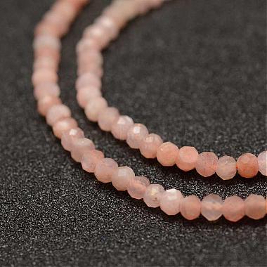 Chapelets de perles de sunstone naturelle naturelles(G-K182-2mm-12)-3