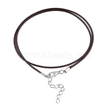 Waxed Cotton Cord Necklace Making(MAK-S034-005)-3