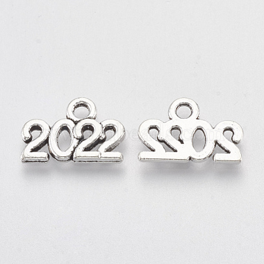 Tibetan Style Alloy Charms(X-TIBE-T010-37AS-RS)-2