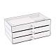 3-Tier PET Plastic Jewelry Storage Drawer Boxes(CON-N016-05A)-1