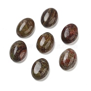 Natural Jasper Cabochons, Oval, 14x10x5.5mm(G-C152-15)