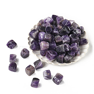Natural Amethyst Cube Home Display Decorations, Energy Stone Ornaments, 15~20mm(G-PW0007-122B)