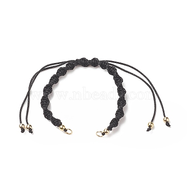 2Pcs 2 Style Polyester Cord Braided Bracelets(AJEW-JB01144-01)-2