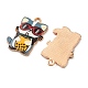 Printed Alloy Enamel Pendants(FIND-G118-01G)-2