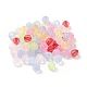Frosted Transparent Acrylic Beads(FACR-E001-01)-1