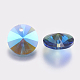 Faceted Glass Rhinestone Charms(X-RGLA-F049-8mm-206PS)-2