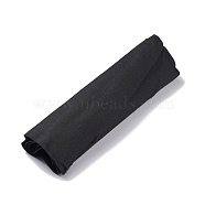 Rubber Latex Elastic Ribbon, Black, 248mm, about 1.09~1.42 Yards(1~1.3m)/Strand(OCOR-XCP0001-42)