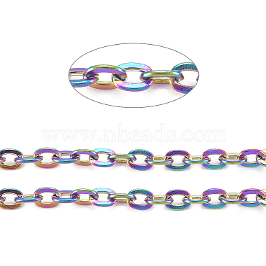 Ion Plating(IP) 304 Stainless Steel Cable Chains(CHS-D028-05M-B)-4