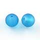 Transparent Frosted Glass Beads(FGLA-R001-8mm-M)-2
