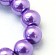 cuisson peint perles de verre nacrées brins de perles rondes(HY-Q003-4mm-27)-3