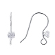 925 Sterling Silver Earring Hooks(STER-S002-52)-2