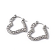 Boucles d'oreilles créoles en acier inoxydable anti-ternissement 304 pour femmes(EJEW-I284-12P)-1