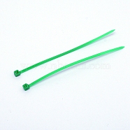 Plastic Cable Ties, Tie Wraps, Zip Ties, Green, 100x4.5x3.5mm, 100pcs/bag(KY-CJC0004-01B)