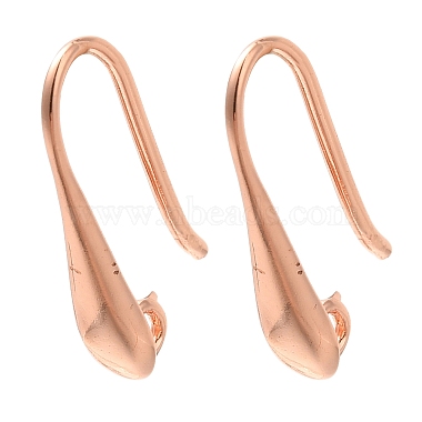 Rose Gold Brass Earring Hooks