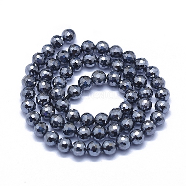 Terahertz Stone Beads Strands(G-D0013-77C)-2