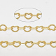 3.28 Feet Soldered Brass Heart Chains(X-CHC-T008-03G)-1