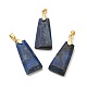 Dyed Natural Lapis Lazuli Pendants(G-C045-01A-G)-1