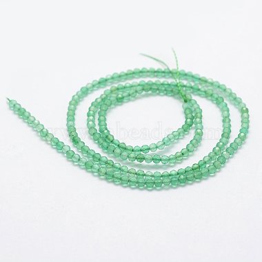 Natural Green Agate Beads Strands(G-K185-19)-2