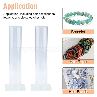 Organic Glass Bracelet Displays(X-BDIS-E004-8C)-4