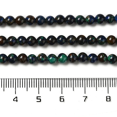 brins de perles de chalcopyrite naturelles(G-H298-A01-01)-5