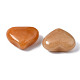 натуральный красный авантюрин сердце пальмового камня(G-S299-120)-3