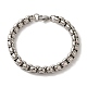 304 Stainless Steel Box Chain Bracelets(BJEW-L673-021P)-1