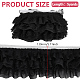 5 Yards Flower Polyester Lace Trim(OCOR-WR0002-15B)-2