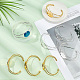 8Pcs 2 Colors Brass Cuff Bangle Making(KK-AR0003-77)-4